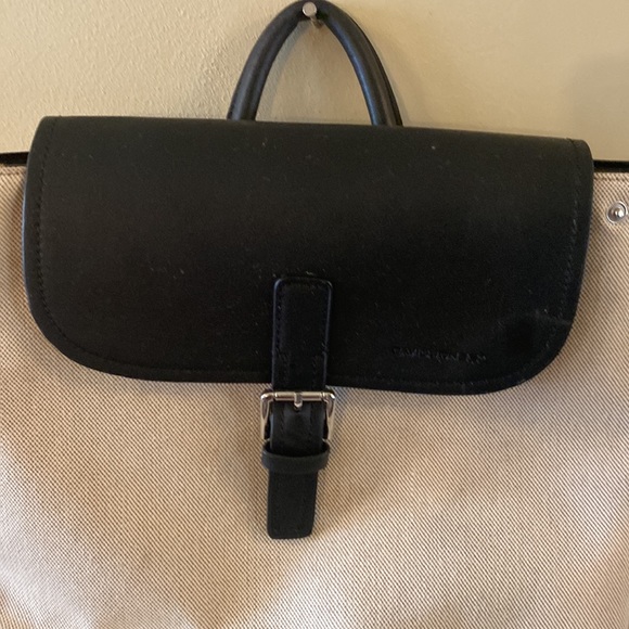 VGUC. David Jones of Paris canvas book bag. - Picture 3 of 11